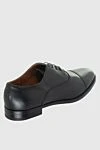 Men's black leather shoes Doucal`s - 100% leather. Lace-up. Interior: Leather. Insole: Leather. Heel height: 2cm. Outsole: Other materials. Country of manufacture: Italy. Care: specialized cleaning - photo 4