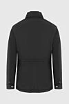 Polyester jacket black for men Moorer - 100% polyester. Closure: Zipper, buttons. Two side pockets, two chest pockets. Country of origin: Italy. Care: specialized cleaning - photo 6