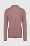 Wool jumper pink for men Cesare di Napoli - 100% wool. Country of manufacture: Italy. Care: specialized cleaning - photo 6