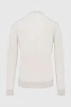 White wool jumper for men Cesare di Napoli - 100% wool. Country of manufacture: Italy. Care: specialized cleaning - photo 6