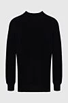 Gran Sasso Black wool jumper for men - 100% wool. Country of manufacture: Italy. Care: specialized cleaning - photo 1