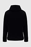 Кофта спортивная черная мужская Balmain - Логотип Balmain. капюшон. 100% хлопок. Страна производитель: Франция. Уход: специализированная чистка - фото 6