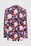 Magda Butrym Women's pink polyamide and elastane jacket - flowers print. 86% polyamide, 14% elastane. Closure: buttons. two side pockets. Country of manufacture: Italy. Care: specialized cleaning - photo 7