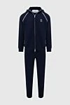 Brunello Cucinelli Мужской спортивный костюм с контрастной отделкой и логотипом на груди
- Логотип бренда, контрастные линии. Капюшон. 100% хлопок. Кулиска, молния. Четыре боковых кармана, карман кенгуру. Страна производитель: Италия. Уход: специализированная чистка - фото 1