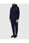 Brunello Cucinelli Мужской спортивный костюм с контрастной отделкой и логотипом на груди
- Логотип бренда, контрастные линии. Капюшон. 100% хлопок. Кулиска, молния. Четыре боковых кармана, карман кенгуру. Страна производитель: Италия. Уход: специализированная чистка - фото 3