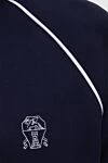 Brunello Cucinelli Мужской спортивный костюм с контрастной отделкой и логотипом на груди
- Логотип бренда, контрастные линии. Капюшон. 100% хлопок. Кулиска, молния. Четыре боковых кармана, карман кенгуру. Страна производитель: Италия. Уход: специализированная чистка - фото 5