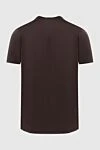 Brown cotton T-shirt for men Cesare di Napoli - 100% cotton. Country of manufacture: Italy. Care: specialized cleaning - photo 6