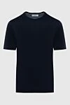 Gran Sasso T-shirt cotton blue for men - 100% cotton. Country of manufacture: Italy. Care: specialized cleaning - photo 1