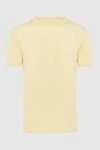 Gran Sasso T-shirt linen yellow for men - 100% linen. Country of manufacture: Italy. Care: specialized cleaning - photo 1