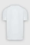 White short sleeve jumper Gran Sasso - 100% cotton. short sleeve. Country of origin: Italy. Care: specialized cleaning - photo 2