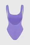 Swimsuit compatible with nylon and elastane purple women's Hunza G - 96% nylon, 4% elastane. Country of origin: England. Care: specialized cleaning - photo 6