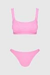 Hunza G Separate swimsuit made of nylon and elastane pink for women - 96% nylon, 4% elastane. Country of origin: England. Care: specialized cleaning - photo 1
