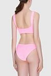 Separate swimsuit made of nylon and elastane pink for women Hunza G - 96% nylon, 4% elastane. Country of origin: England. Care: specialized cleaning - photo 4