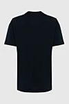 Kiton Dark blue t-shirt with red branded print
- embroidery logo. 100% cotton. Country of origin: Italy. Care: specialized cleaning - photo 7