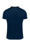 Cotton T-shirt blue Tombolini - 100% cotton. Country of manufacture: Italy. Care: specialized cleaning - photo 6