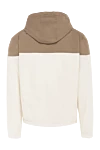 Windbreaker made of cotton, polyamide and elastane beige Tombolini - 66% cotton, 31% polyamide, 3% elastane. Closure type: Zipper. Side pockets. Country of manufacture: Italy. Care: specialized cleaning - photo 6