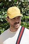 Loro Piana Кепка ярко-желтая с вышитым логотипом мужская - вышивка логотипа. 100% полиэстер. Страна производитель: Италия. Уход: специализированная чистка - фото 5