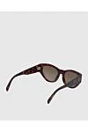 Women's brown cat-eye sunglasses for sun protection Celine - Logo. UV protection. acetate. brown. Country of manufacture: Italy. Care: specialized cleaning - photo 4