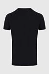 Black cotton T-shirt for men Saint Laurent - brand logo. 100% cotton. Country of manufacture: Italy. Care: specialized cleaning - photo 6