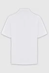 White cotton T-shirt for men Palm Angels - picture print 100% cotton. Country of manufacture: Italy. Care: specialized cleaning - photo 6