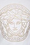 Versace Футболка из хлопка белая мужская - принт . 100% хлопок. Страна производитель: Италия. Уход: специализированная чистка - фото 5