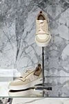Beige nubuck sneakers with contrasting insert and light sole
Loro Piana - contrast sole. 100% nubuck. lacing. Country of origin: Italy. Care: specialized cleaning - photo 2