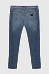 Dolce & Gabbana Blue cotton and elastane jeans for men - cotton, elastane. zipper, button. Country of manufacture: Italy. Care: specialized cleaning - photo 7