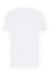 White cotton T-shirt for men Dolce & Gabbana - logo. 100% cotton. Country of manufacture: Italy. Care: specialized cleaning - photo 6