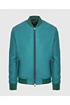 Kiton Куртка из полиэстера зеленого мужская - 100% полиэстер. Молния. Два боковых кармана. Страна производитель: Италия. Уход: специализированная чистка - фото 1