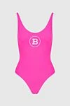 Balmain Swimsuit made of polyamide and elastane pink for women - logo. 80% polyamide, 20% elastane. Country of manufacture: Italy. Care: specialized cleaning - photo 1