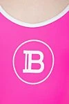 Balmain Swimsuit made of polyamide and elastane pink for women - logo. 80% polyamide, 20% elastane. Country of manufacture: Italy. Care: specialized cleaning - photo 5