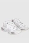 Dolce & Gabbana Sneakers white for men - DG logo. 40% polyester, 20% real leather, 15% nylon. Country of manufacture: Italy. Care: specialized cleaning - photo 3