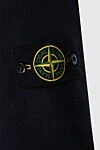 Stone Island Ерлерге арналған көк мақта капюшон - Ерекшеліктері: сорғыш. логотип патч. Құрамы: мақта. Шығарылған елі: Италия. Күтім: арнайы тазалау - фото 5