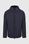 Stone Island Ерлерге арналған көк полиамидті күрте - Қосымша: сорғыш. Құрамы: 100% полиамид. Жабу: найзағай. Шығарылған елі: Италия. Күтім: арнайы тазалау - фото 1