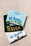 T-shirt with colorful bottle print and Tequila St. Barth inscription MC2 Saint Barth - logo print. 100% cotton. Country of origin: Italy. Care: specialized cleaning - photo 8