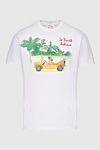 MC2 Saint Barth White cotton T-shirt for men - print. 100% cotton. Country of manufacture: Italy. Care: specialized cleaning - photo 1