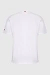 White cotton T-shirt for men MC2 Saint Barth - print. 100% cotton. Country of manufacture: Italy. Care: specialized cleaning - photo 6