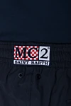 Шорты из полиамида и эластана синие мужские MC2 Saint Barth - 90% полиамид, 10% эластан. молния, пуговица, кулиска. два боковых кармана, один карман сзади . Страна производитель: Италия. Уход: специализированная чистка - фото 6