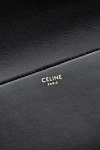 Celine Ақ логотипі бар әйелдер қара былғары ілінісу - Ерекшеліктер: Қой терісінен жасалған астар, Алтын жиек, Бір негізгі бөлім, Ішкі сыдырма қалта. логотипті басып шығару. Құрамы: шынайы былғары. Ілмек: магнитті ілмек. Шығарылған елі: Италия. Күтім: арнайы тазалау - фото 5