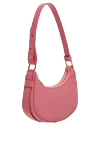 Celine Women's pink leather bag with logo - logo print. genuine leather. zipper. Country of origin: Italy. Care: specialized cleaning - photo 3