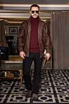 Santoni  Ботинки из замши коричневые мужские коричневые - 100% замша. Страна производитель: Италия. Уход: специализированная чистка - фото 7