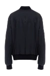 Куртка из полиэстера черная мужская Balmain - молния. тисненый логотип на спине. два боковых кармана. 100% полиэстер. Страна производитель: Франция. Уход: специализированная чистка - фото 6
