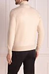 Cashmere troyer men's beige Loro Piana - 100% cashmere. Closure: zipper. Country of manufacture: Italy. Care: specialized cleaning - photo 4