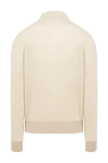 Cashmere troyer men's beige Loro Piana - 100% cashmere. Closure: zipper. Country of manufacture: Italy. Care: specialized cleaning - photo 6