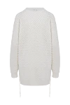 Giuseppe Di Morabito White merino and cashmere dress for women - textured knitwear. 90% merino, 10% cashmere. Country of manufacture: Italy. Care: specialized cleaning - photo 7