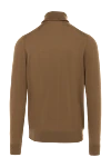 Men's cashmere and wool golf, brown Loro Piana - 100% wool. Country of manufacture: Italy. Care: specialized cleaning - photo 6