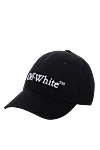 Off-White Кепка из хлопка черная женская - 100% хлопок. Страна производитель: Италия. Уход: специализированная чистка - фото 3