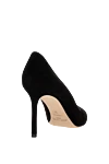 Туфли из замши черные женские Jimmy Choo - 100% замша. Высота каблука: 9 см. Страна производитель: Италия. Уход: специализированная чистка - фото 4