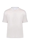 Eleventy  Men's beige cotton and elastane T-shirt - 80% cotton, 20% elastane. Country of origin: Italy. Care: specialized cleaning - photo 1