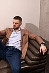Мужской синий ремень из натуральной кожи Cesare di Napoli - вставки из кожи крокодила, плетенная структура. 100% натуральная кожа. Страна производитель: Италия. Уход: специализированная чистка - фото 4